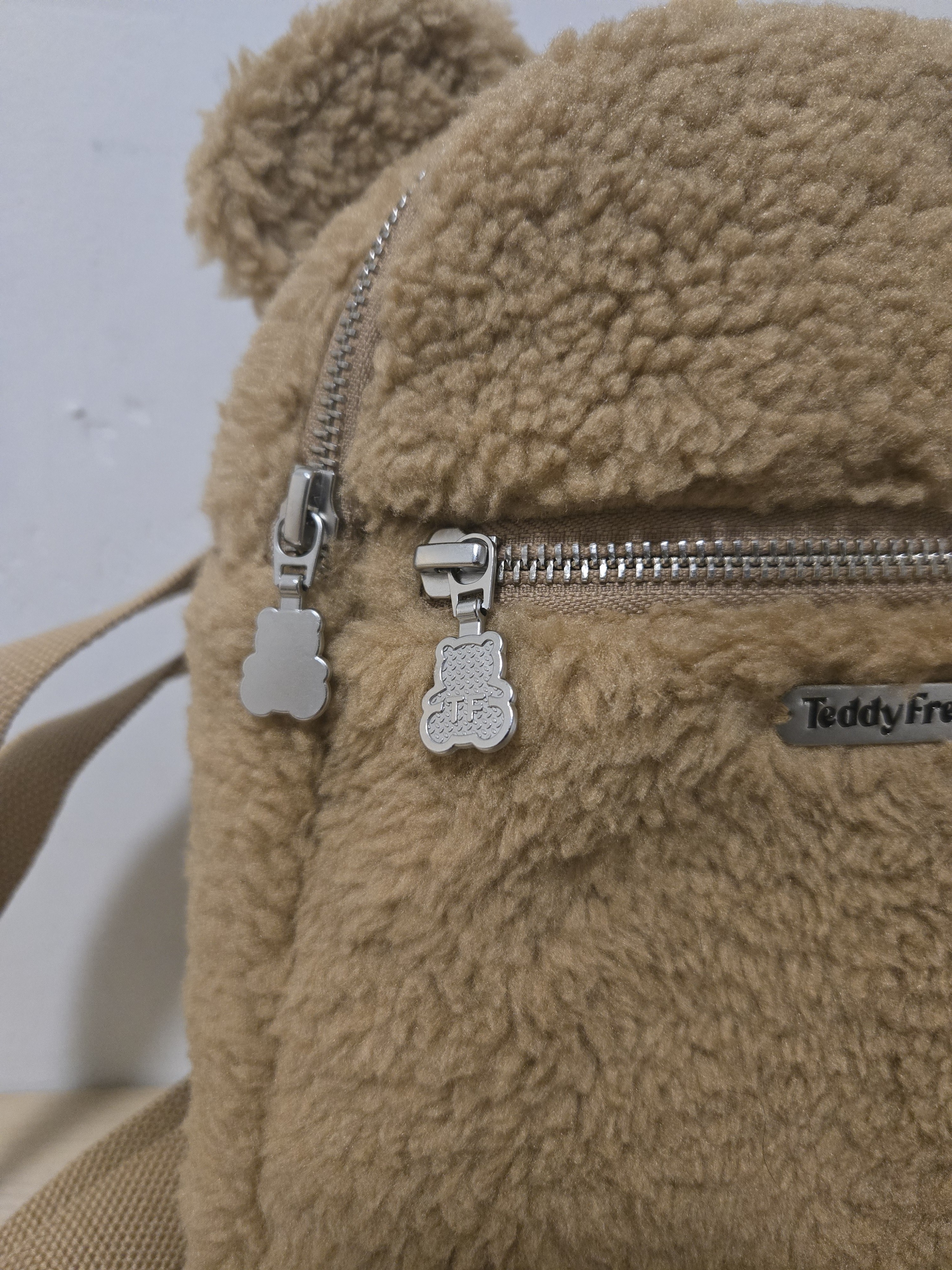 Teddy Fresh Sherpa Bear Ears Mini Backpack - Nwt — image 2 of 8